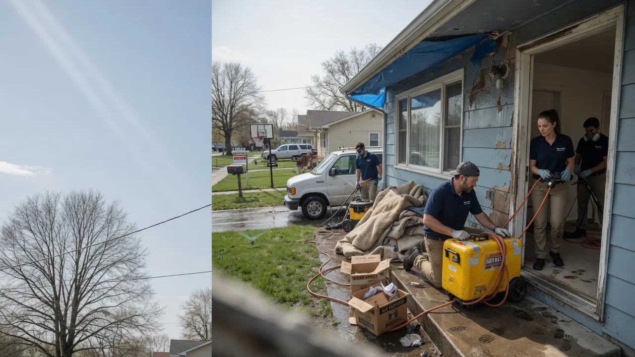 Basement Flood Cleanup in Evans, WA near me